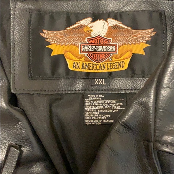 Harley Davidson leather jacket - Picture 2 of 5